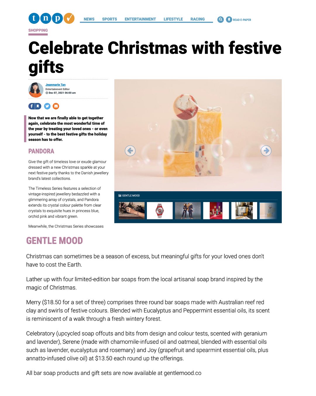 The New Paper feature