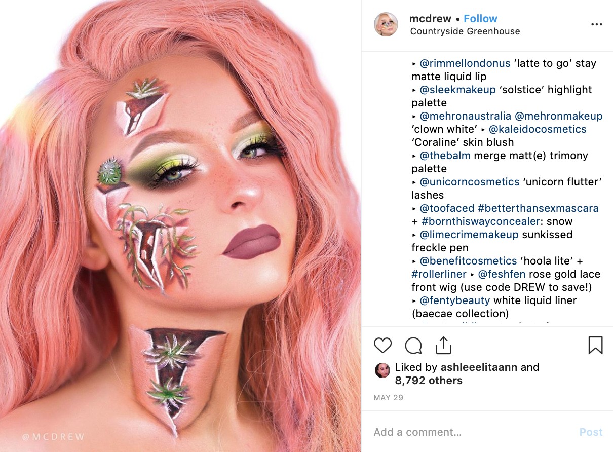 @mcdrew look featuring Kaleido Coraline skin blush